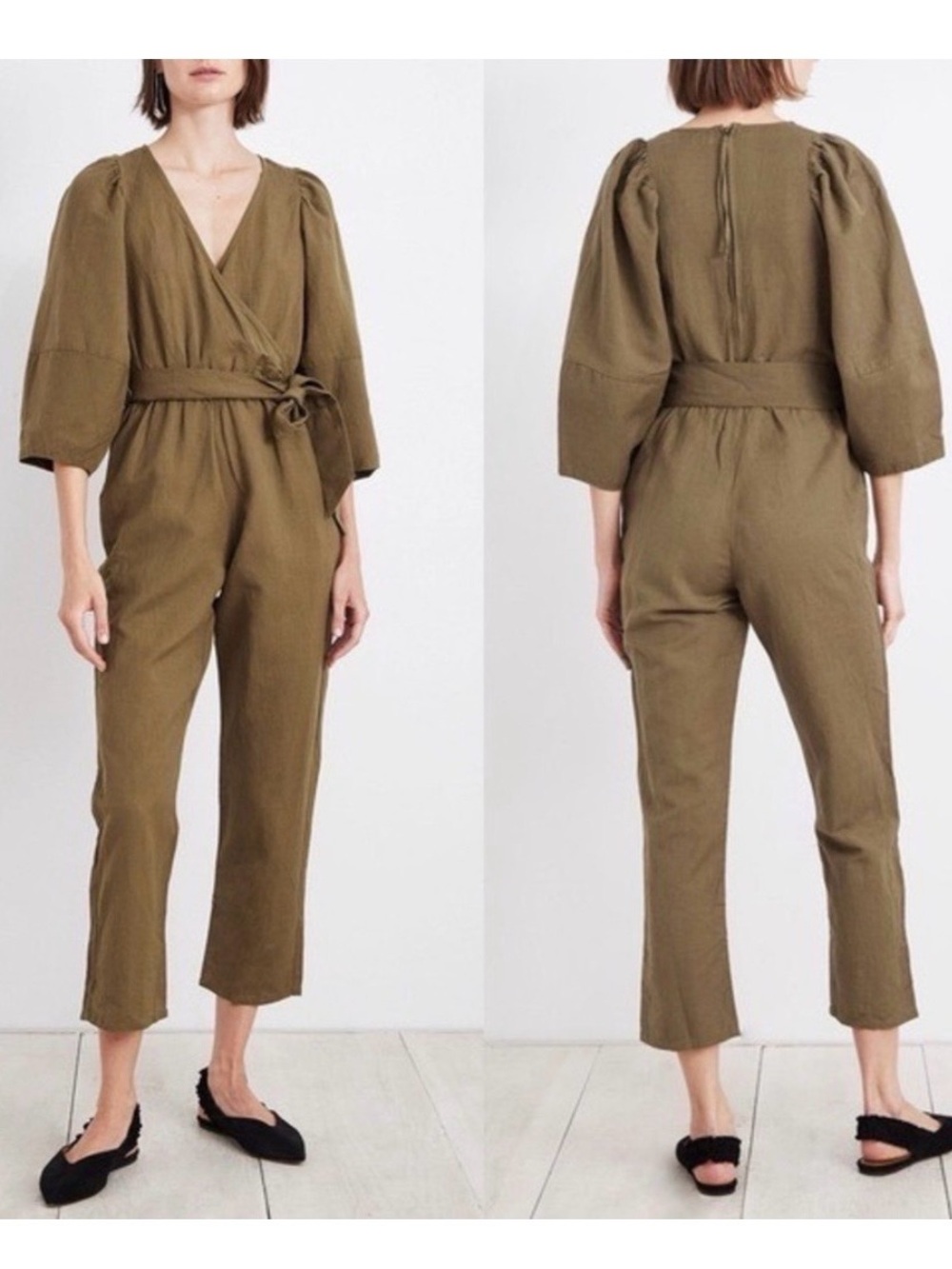 Apiece Apart Meru Wrap Jumpsuit